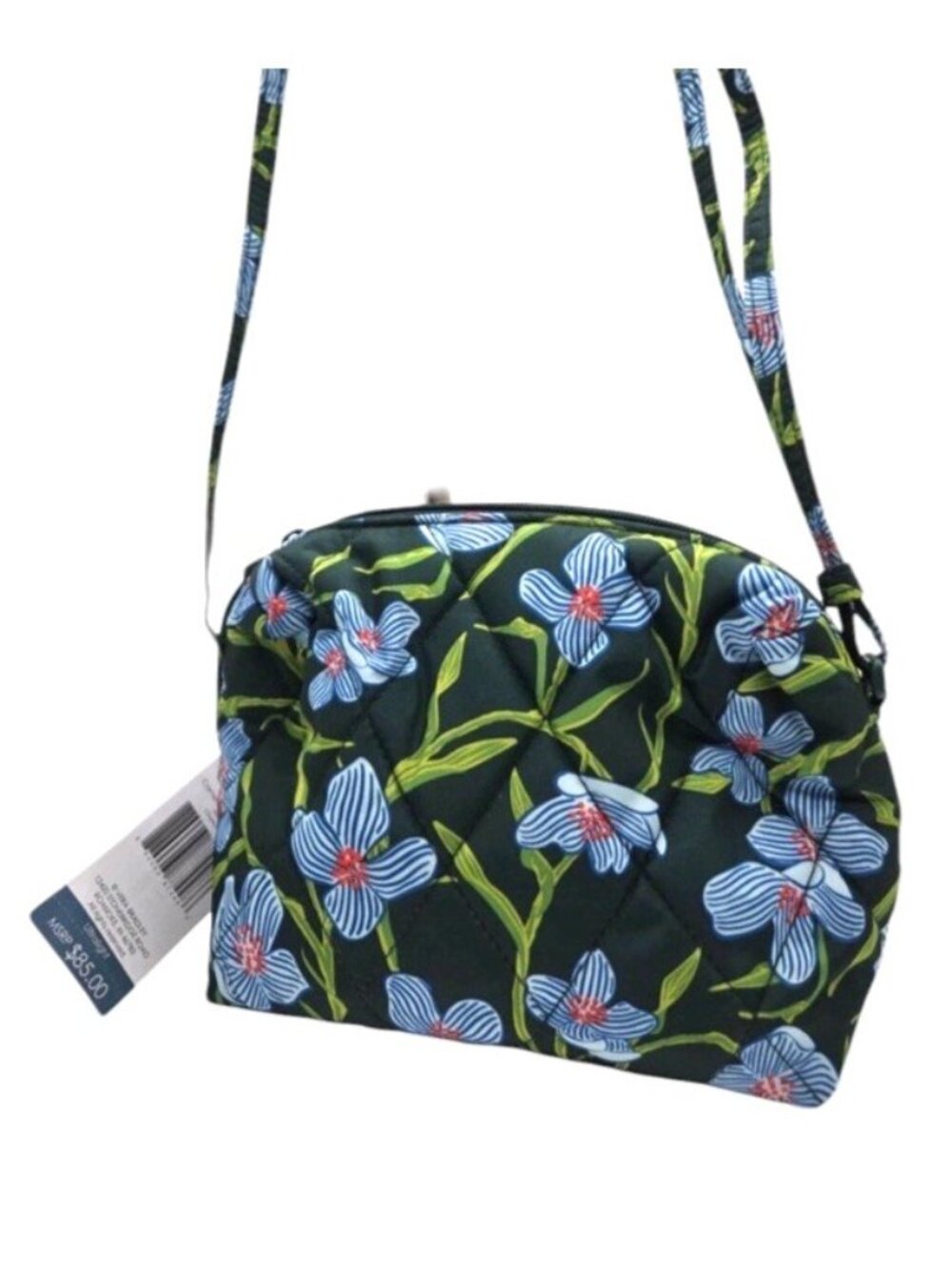 Vera Bradley Camera Bag Crossbody Charlotte Stems Ultralight Small Purse NWT $85 - Picture 4 of 5